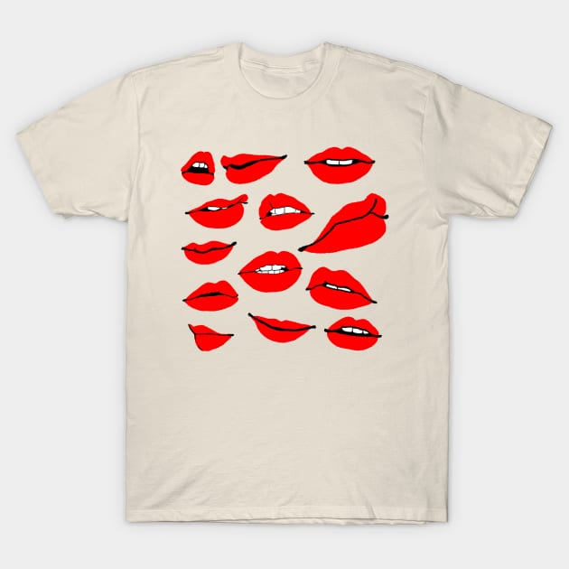 Kiss Me T-Shirt by hajinb